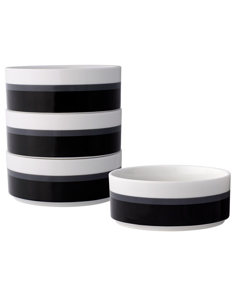 Noritake colorStax Stripe Cereal Bowls, Set of 4