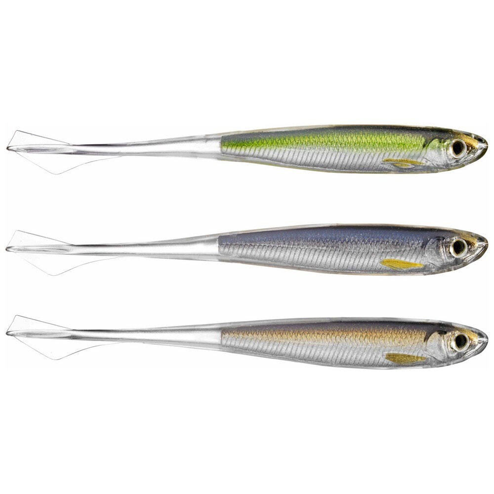 LIVE TARGET Ghost Tail Minnow Dropshot Soft Lure 95 mm