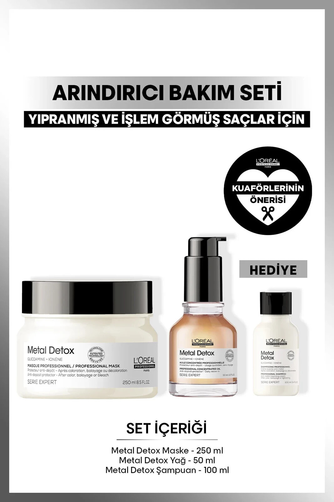 Serie Expert Arındırıcı Metal Detox Set