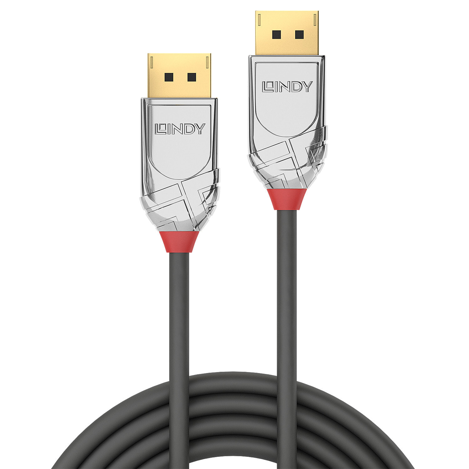 Lindy 36304 DisplayPort кабель 5 m Серый