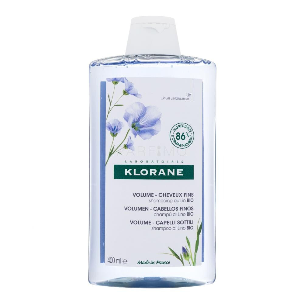 Klorane Organic Flax Volume 400 ml shampoo für Frauen