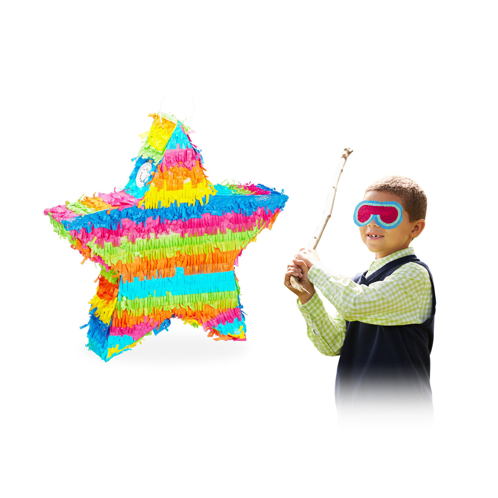 Pinata Stern bunt