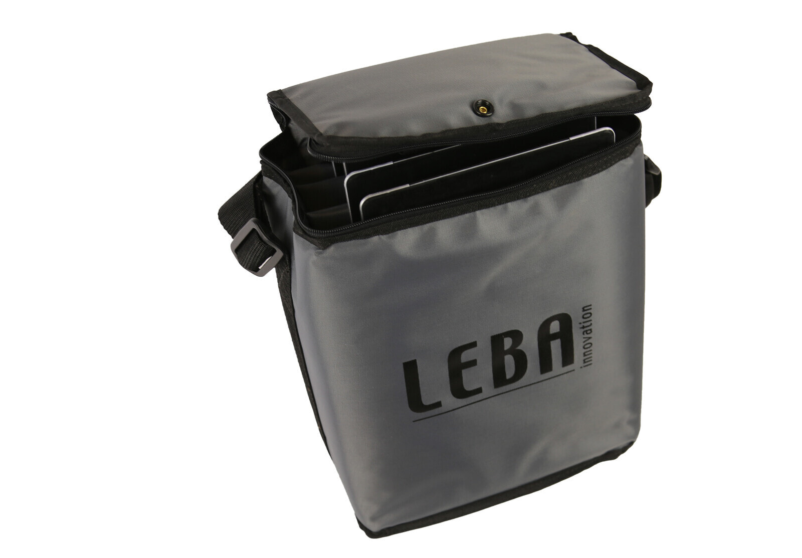 Leba NoteBag Grey 5 - Portable device management case - Grey - Table - 23 cm - 2.5 cm - 27 cm