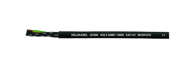 Helukabel 10554 - Low voltage cable - Black - Polyvinyl chloride (PVC) - Polyvinyl chloride (PVC) - Cooper - 4x0,5 mm²