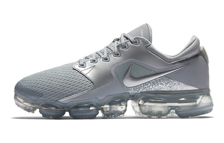 Nike VaporMax CS Wolf Grey Metallic Silver 全掌气垫 专业运动 低帮 跑步鞋 女款 狼灰色 / Кроссовки Nike VaporMax CS Wolf Grey Metallic Silver AH9045-006