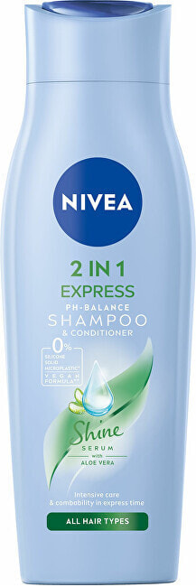 Nivea Care Express Aloe Vera Conditioner For All Fair Types Питательный кондиционер с экстрактом алоэ вера для всех типов волос 250 мл
