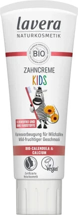 Zahnpasta Kinder, 0 bis 6 Jahre, fluoridfrei, 75 ml