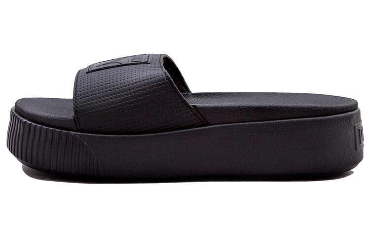 Puma Platform Slide 拖鞋 女款 黑 / Сланцы Puma Platform Slide 366122-02