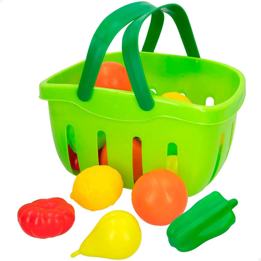CB TOYS Basket With Fruits And Vegetables 22 Pieces 30x21x16 cm