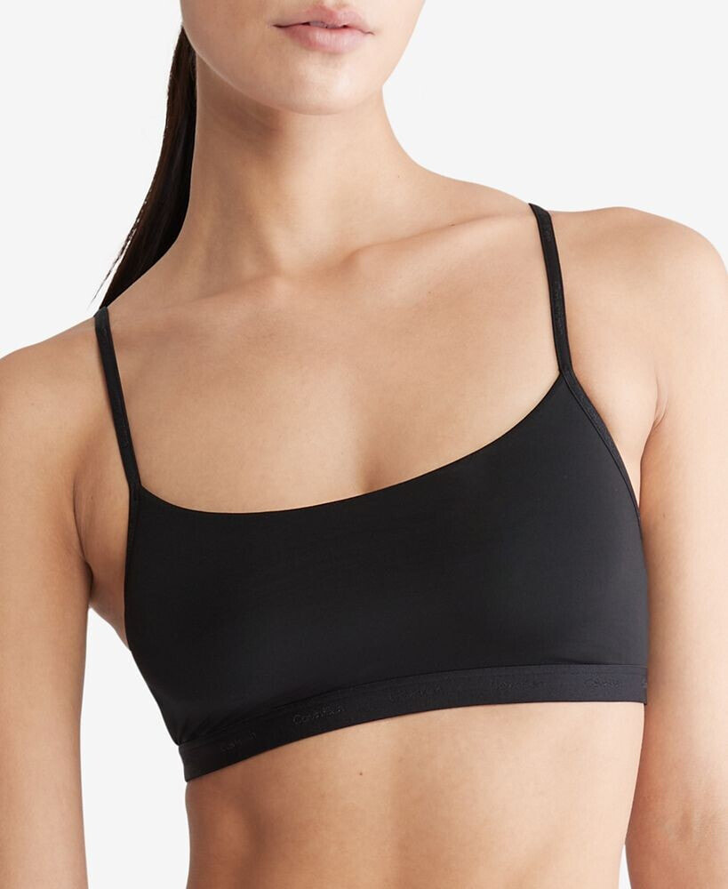 Calvin Klein women's Form To Body Unlined Bralette QF6757 Color