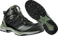 Albatros Ultratrail Olive Ctx Mid - Safety shoes - Black - Green - EUE - Leather - Textile