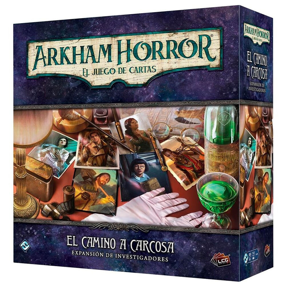 ASMODEE Arkham Horror El Camino A Carcosa Investigadores Spanish Board Game