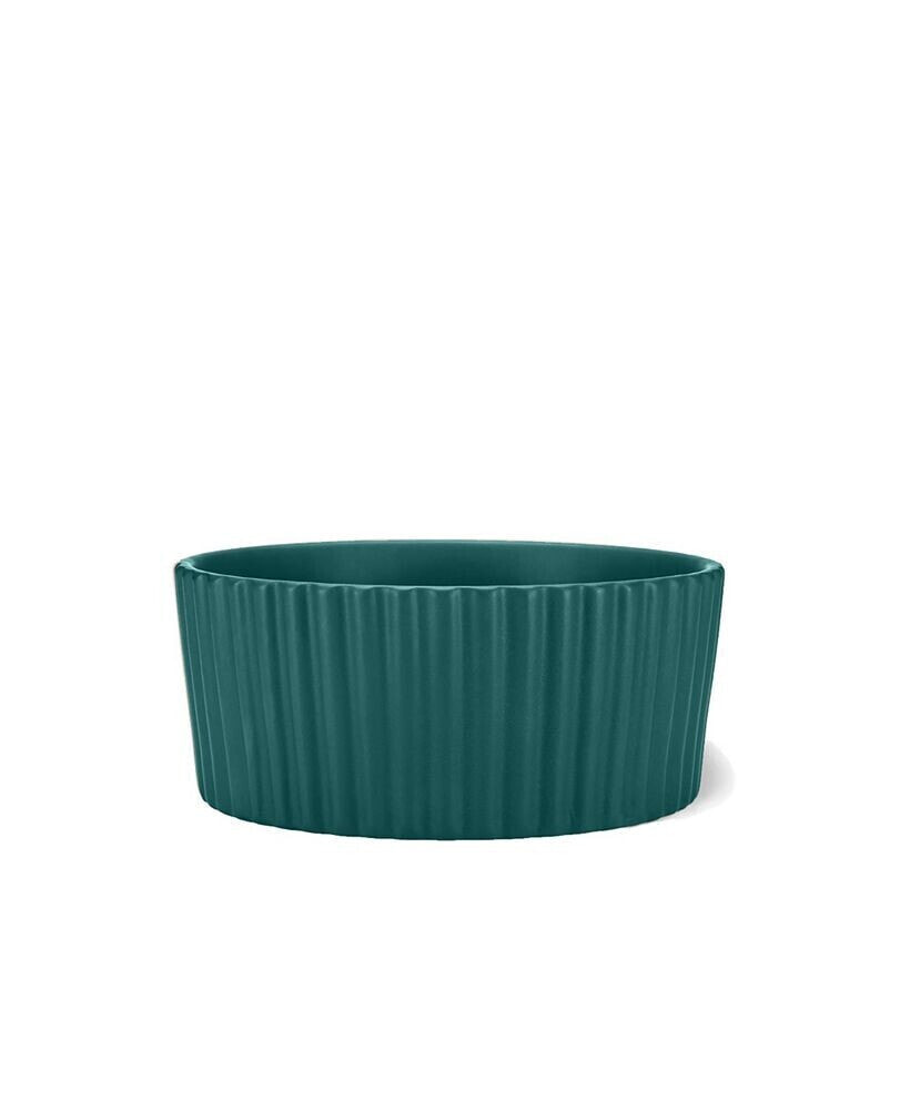 Waggo dog Ripple Bowl Teal - Large