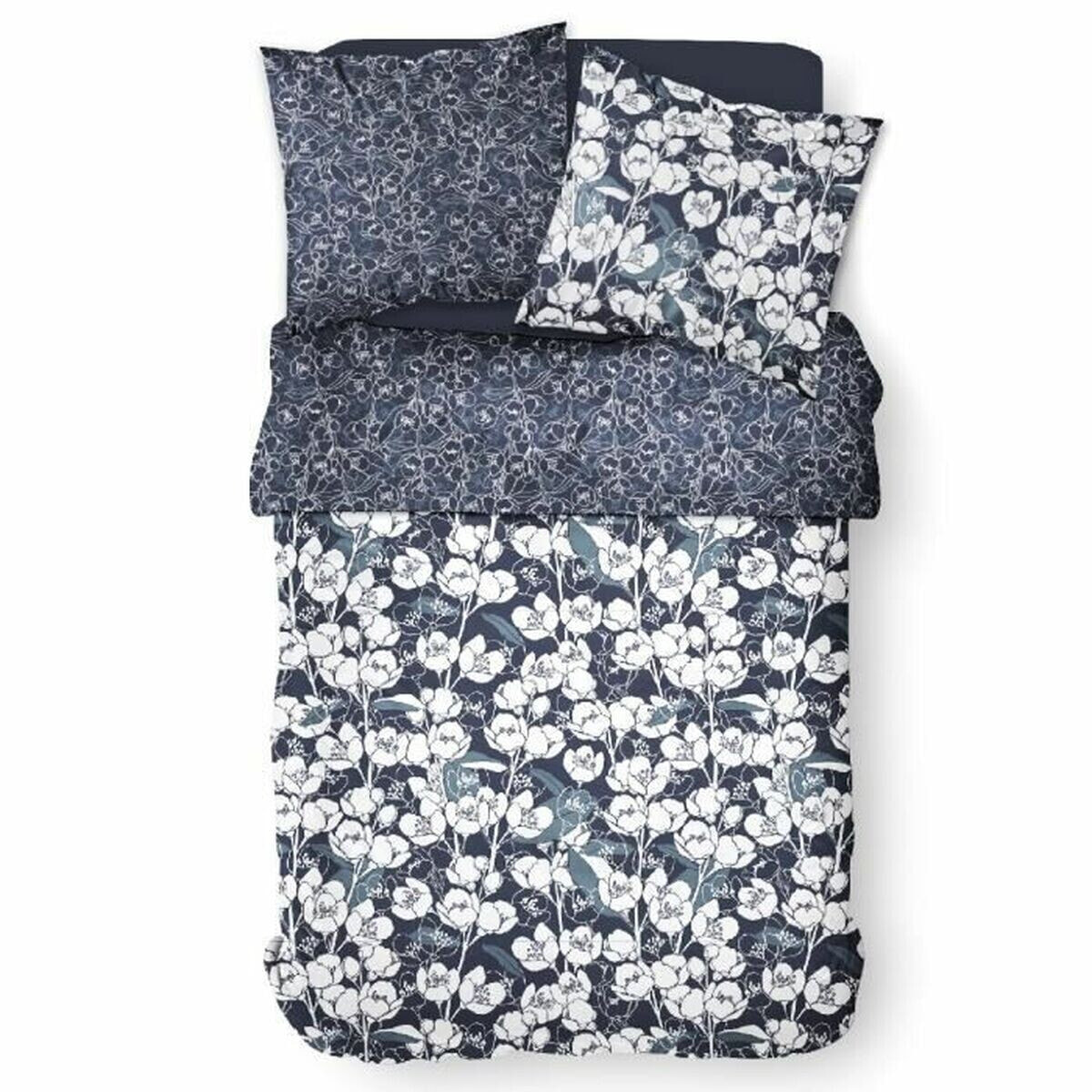 Nordic cover TODAY Mawira Floral Navy Blue 260 x 240 cm