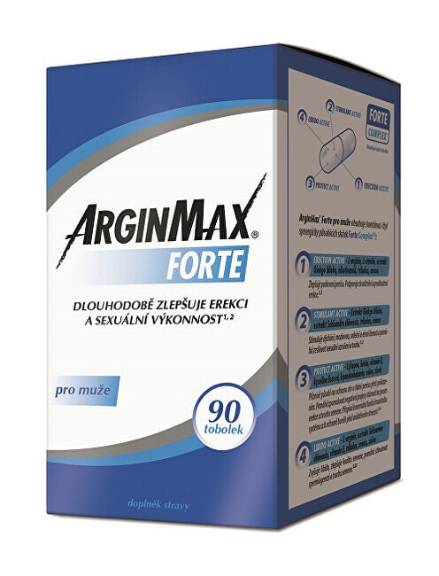 Simply You ArginMax Forte Добавка для мужчин, повышающая либидо 90 капсул