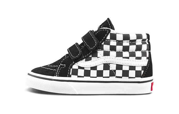 Vans Sk8 -Mid Reissue V Toddler 'Checkerboard - Black White'