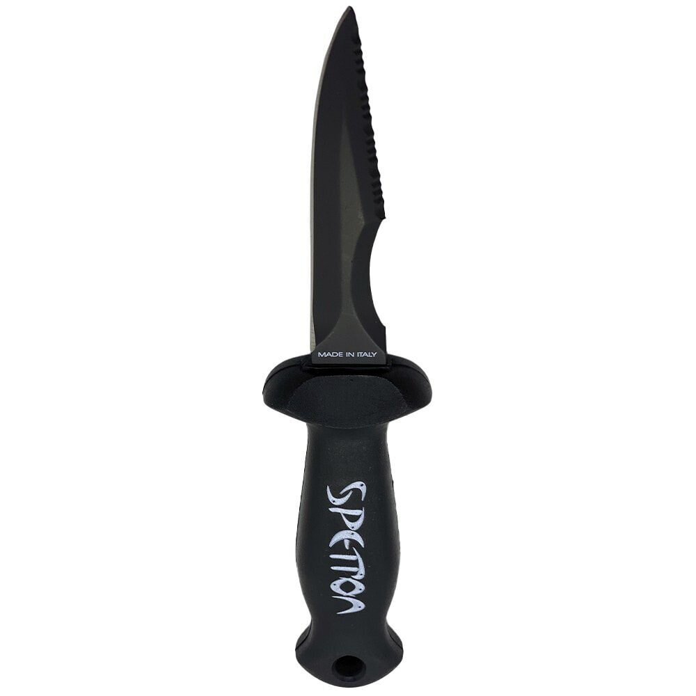 SPETTON Small Black Blade Knife