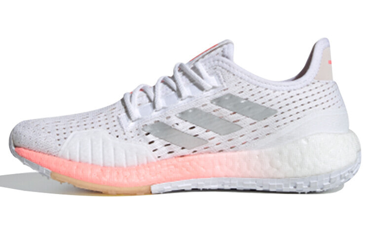 adidas Pulseboost Hd Summer.Rdy 防滑透气 低帮运动跑步鞋 女款 白橘粉 / Кроссовки Adidas Pulseboost Hd Summer.Rdy EG0941