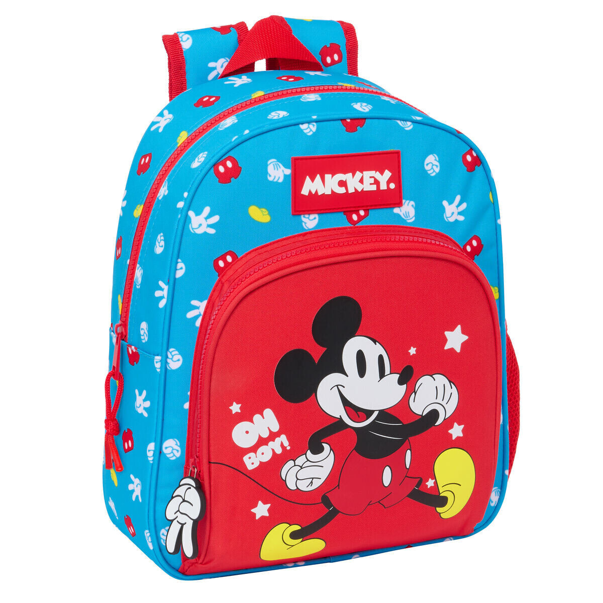 School Bag Mickey Mouse Clubhouse Fantastic Blue Red 28 x 34 x 10 cm