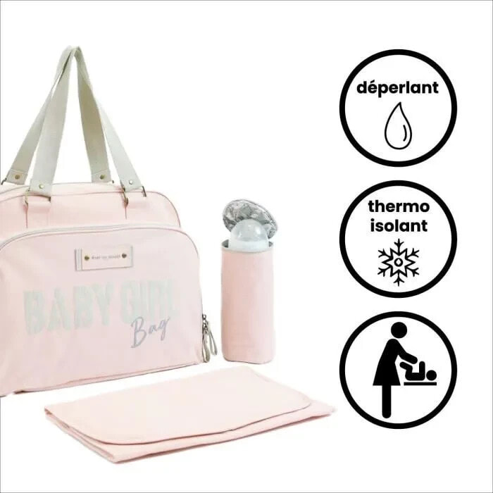 Baby an Bord einfach Babybeutel - Rose