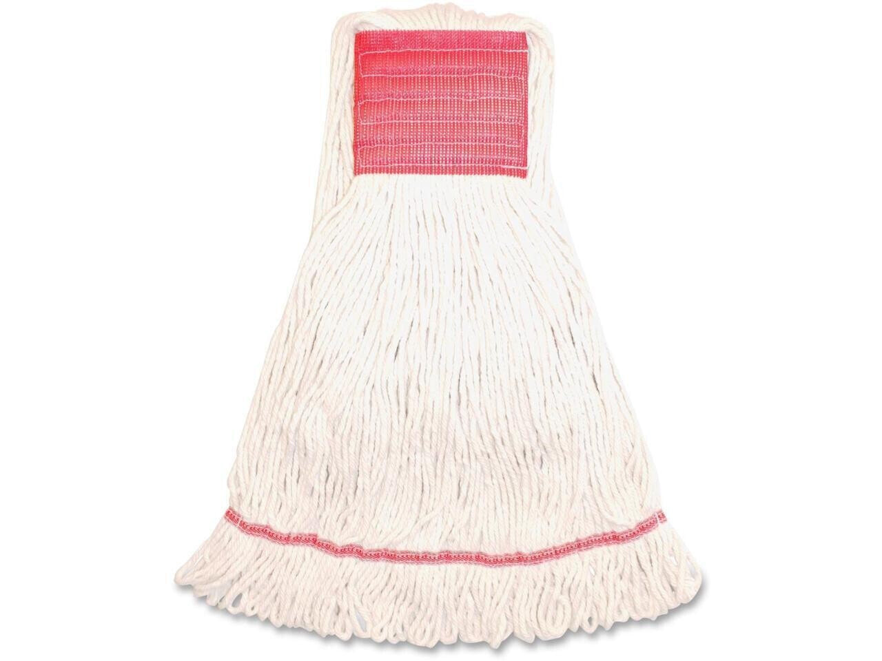 Gojo Synthetic Lg Blend Wet Mop Wide Band Loop 21oz. WE LWH5BEA