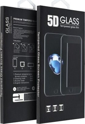 OEM 5D Full Glue Tempered Glass - do iPhone 13 Pro / 14 (MATTE) czarny