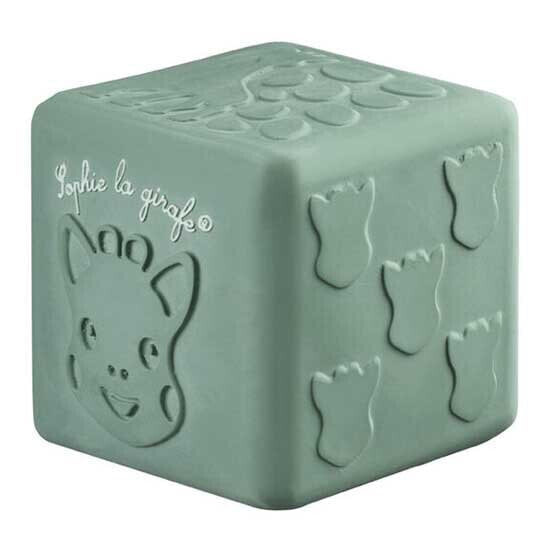 SOPHIE LA GIRAFE Touch: Cube Textures 100% Hevea