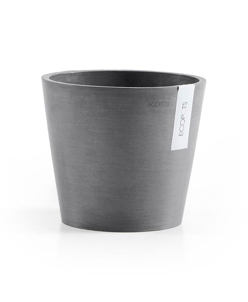 ECOPOTS eco pots Amsterdam Modern Round Indoor and Outdoor Planter, 5in