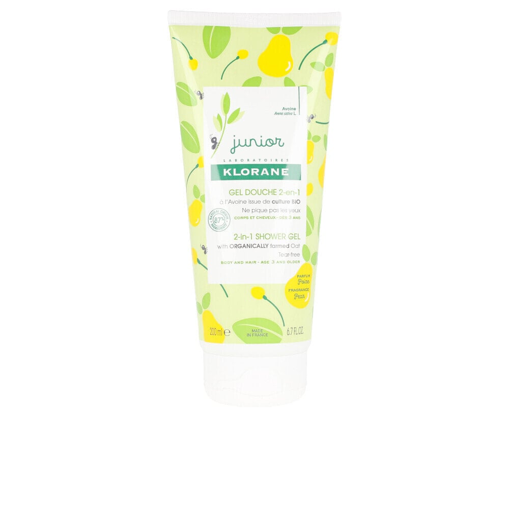 JUNIOR bath gel hair&body #pear 200 ml