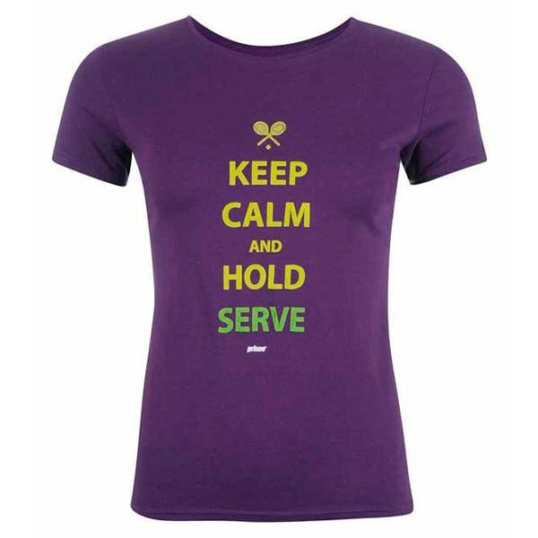 PRINCE Keep Calm And Hold Serve Short Sleeve T-Shirt