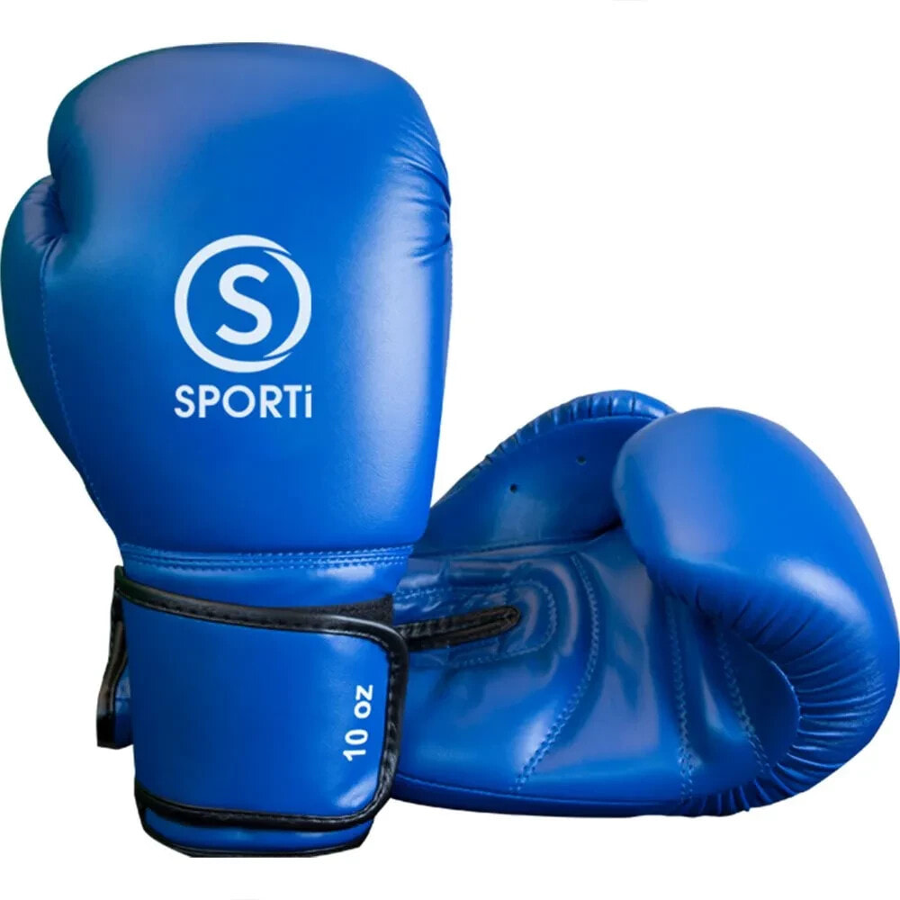 SPORTI FRANCE 6oz Artificial Leather Boxing Gloves