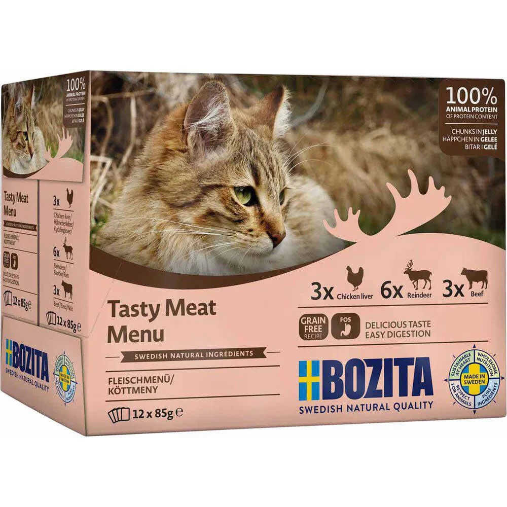 BOZITA Tasty Menu cat food 12 units