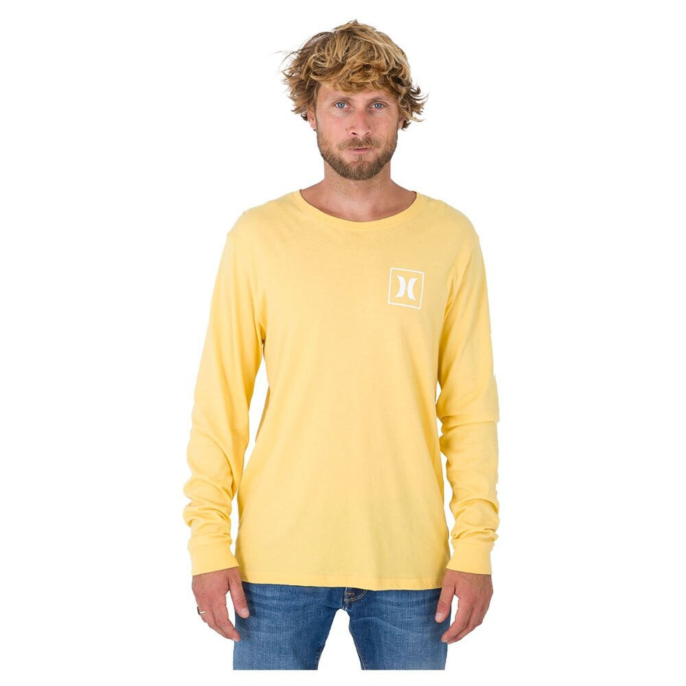 HURLEY Evd One&Solid Icon Long Sleeve T-Shirt