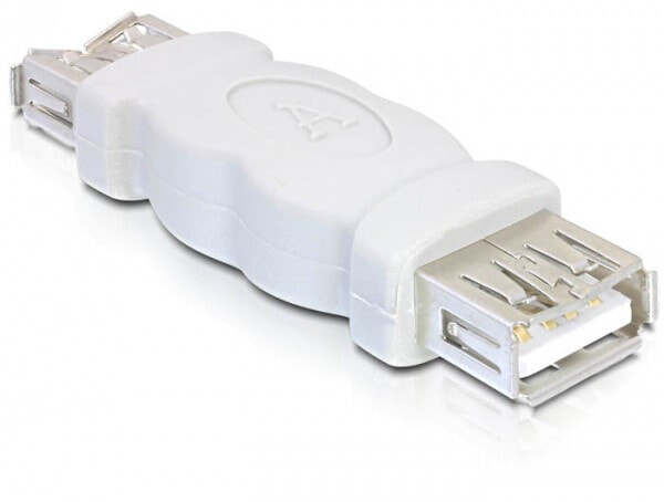 DeLOCK USB A Adapter USB 2.0 A FM Серый 65012