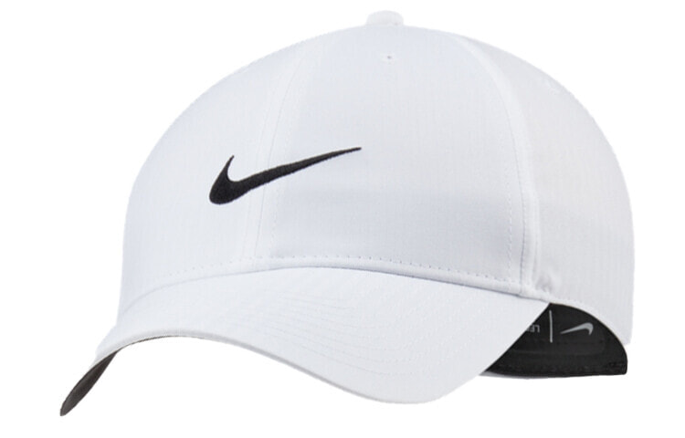 Nike 金属扣 Legacy91 高尔夫 拼接刺绣 棒球帽 男女同款情侣款 白色黑标 / Шляпа Nike Legacy91 Hat BV1076-100