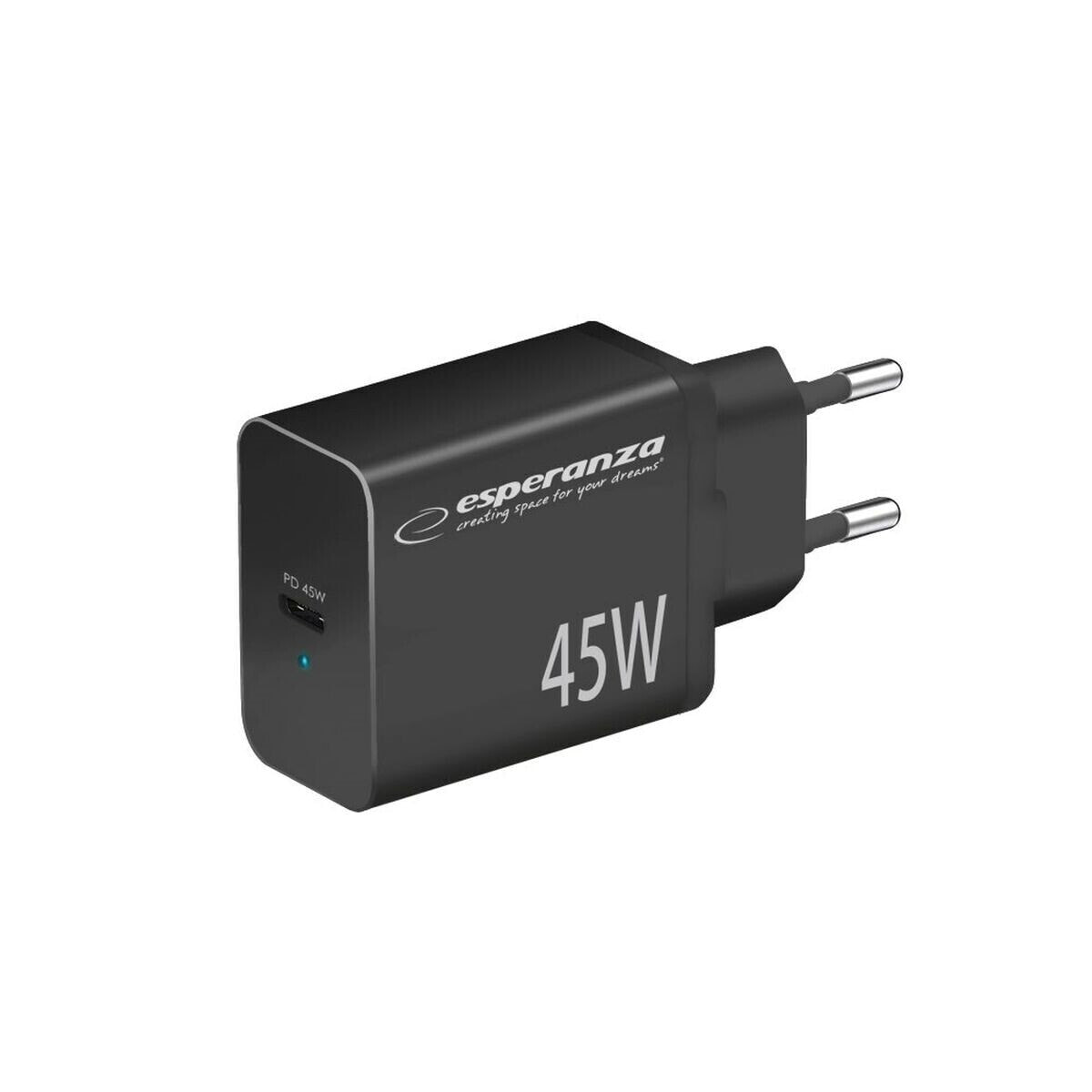 Wall Charger Esperanza EZC108K Black