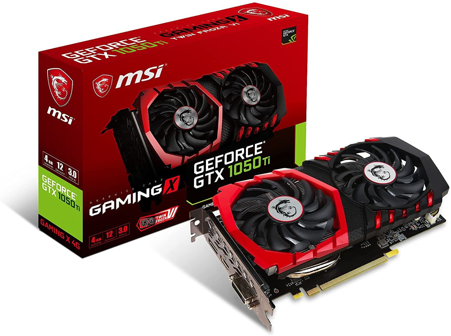 Видеокарта MSI GTX 1050 TI Gaming X 4G GDDR5 видеокарты купить недорого от  395 руб. в интернет-магазине bigsaleday.ru