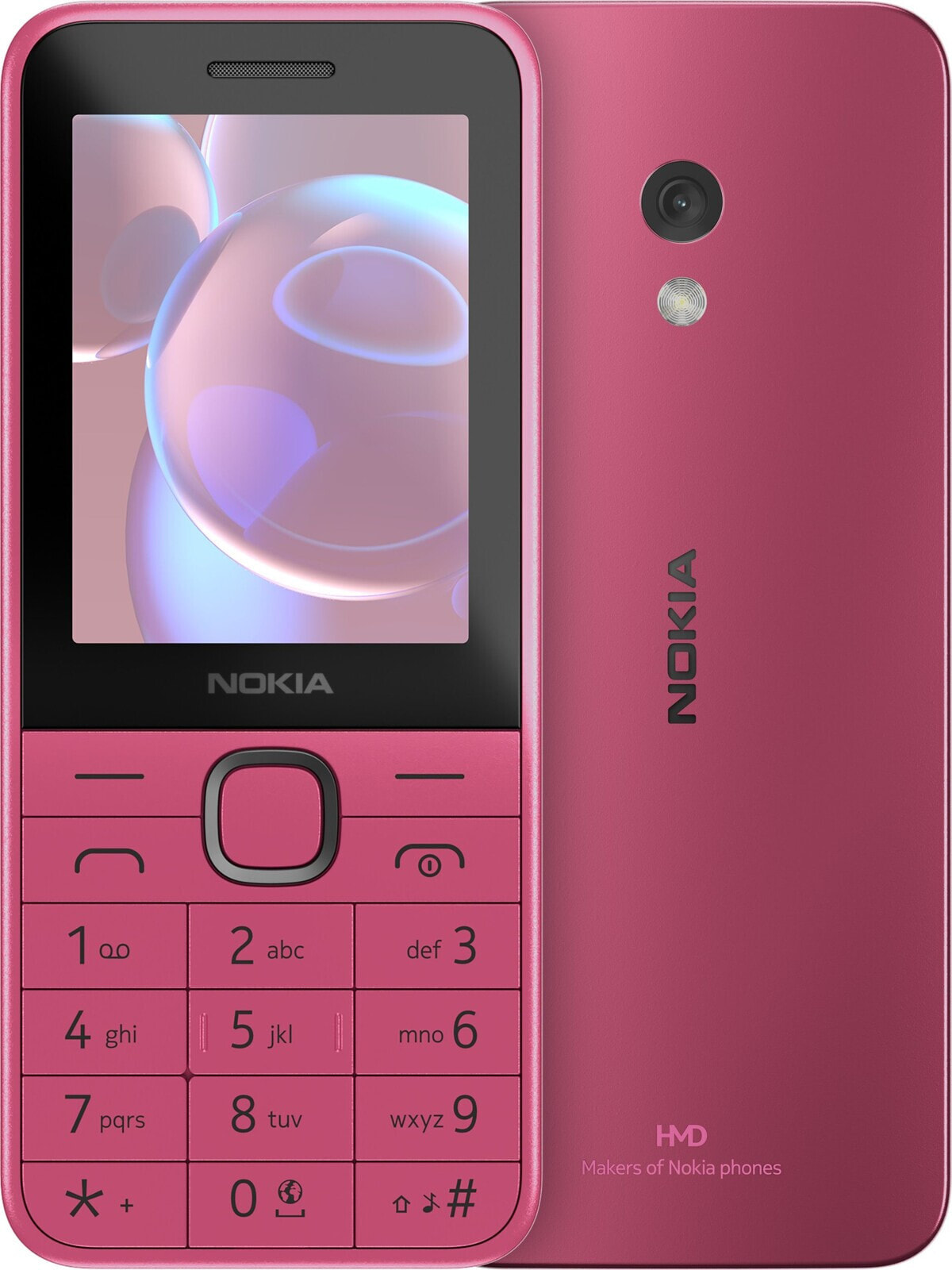 Telefon stacjonarny Nokia Nokia 225 4G pink