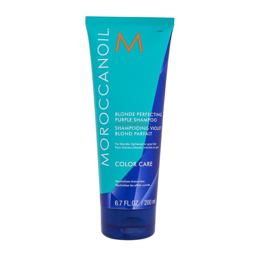 Moroccanoil Color Care Blonde Perfecting Purple Shampoo 1000 ml shampoo für Frauen