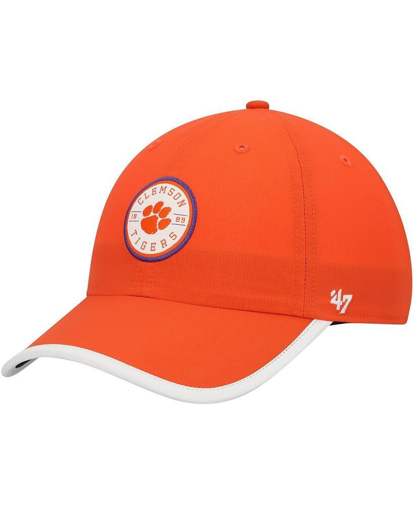 '47 Brand men's Orange Clemson Tigers Microburst Clean Up Adjustable Hat