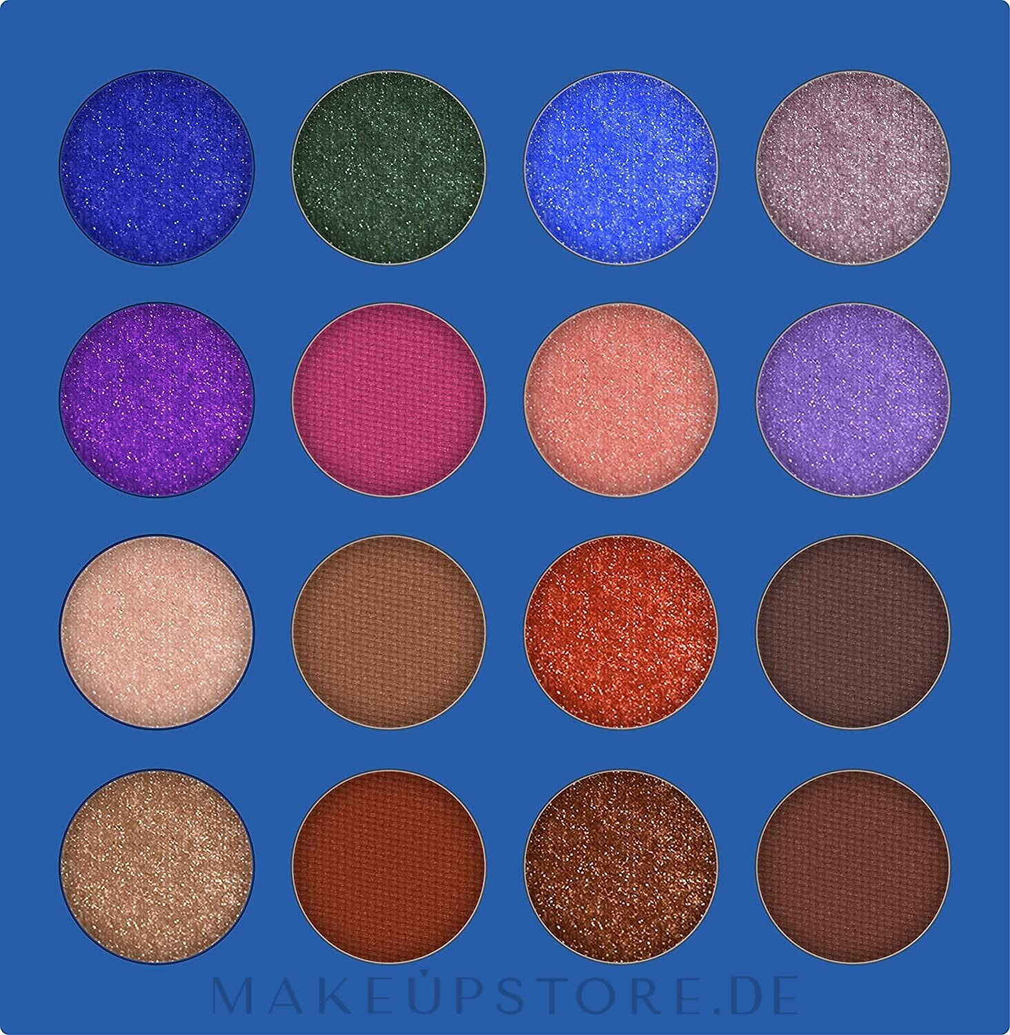 Blau, Grün, Himbeerrot, Koralle, Lila, Rosa, Rot, Sand, Violett