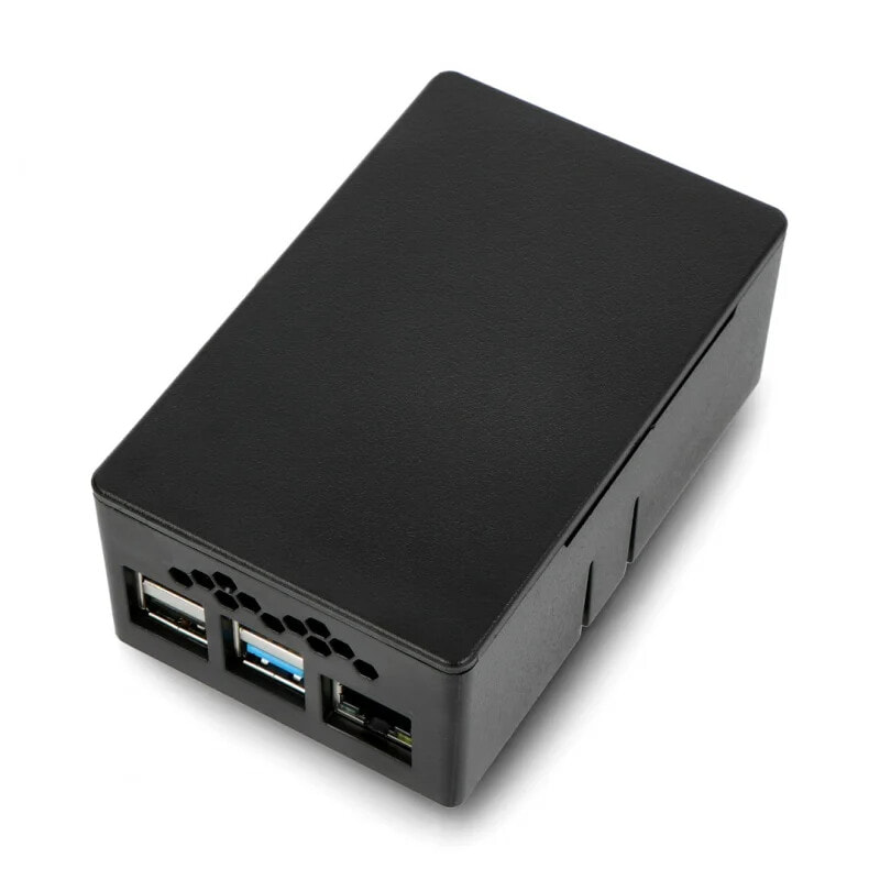 Case HighPi Pro for Raspberry Pi 4B i HiFiBerry - universal, black