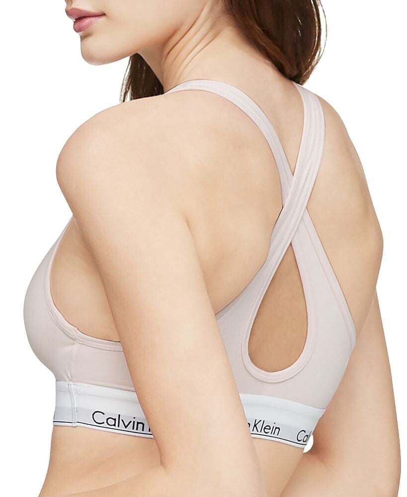 Calvin Klein Women's Modern Cotton Padded Bralette QF1654 Calvin Klein  Цвет: Nymph's Thigh (Nude 5); Размер: XL купить от 5045 рублей в  интернет-магазине MALL