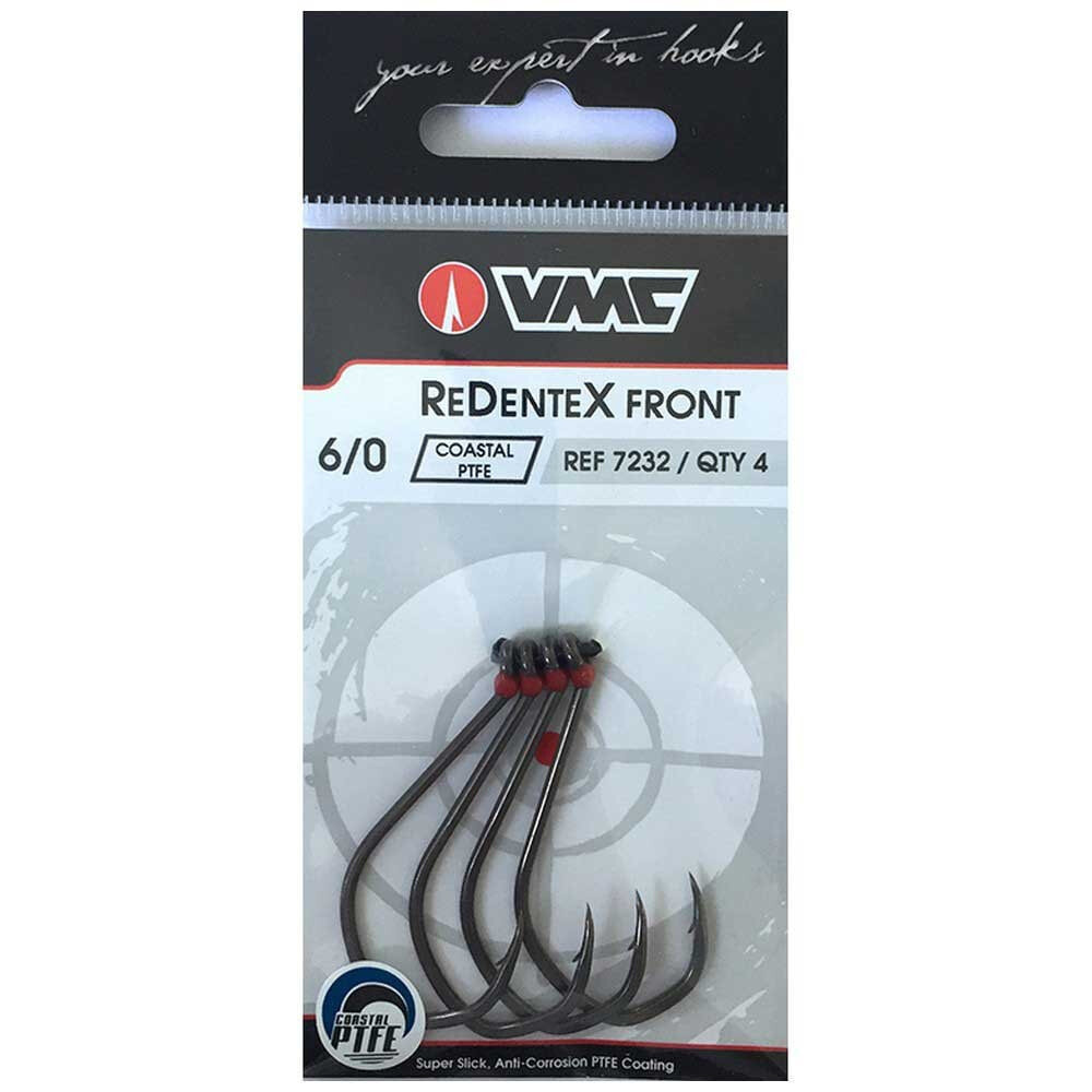 VMC H Simple 7232CT Barbed Single Eyed Hook 4 Units