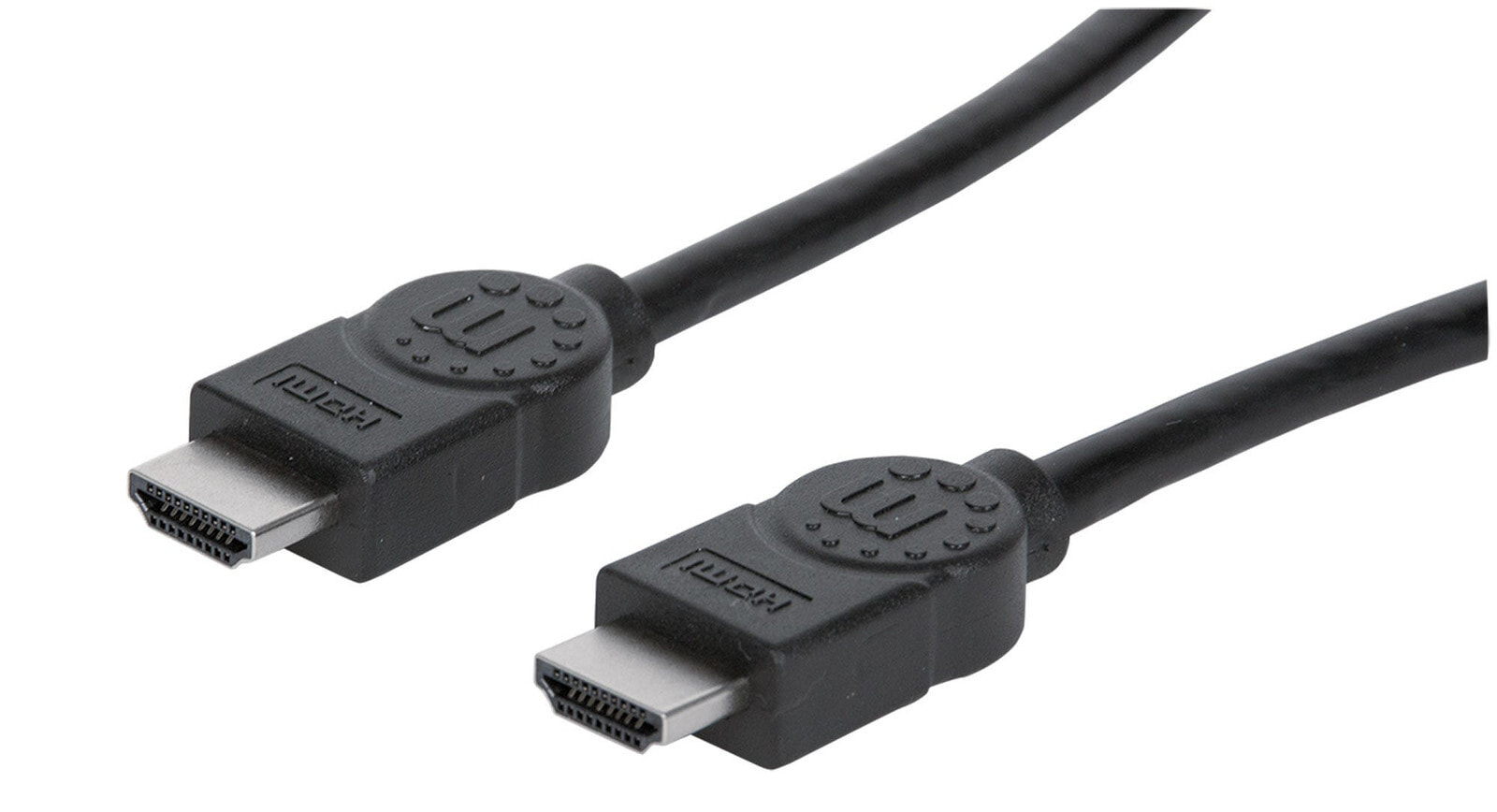 Manhattan 323215 HDMI кабель 2 m HDMI Тип A (Стандарт) Черный