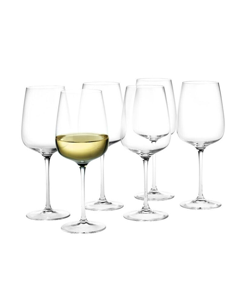 Rosendahl holmegaard Bouquet 13.9 oz White Wine Glasses, Set of 6