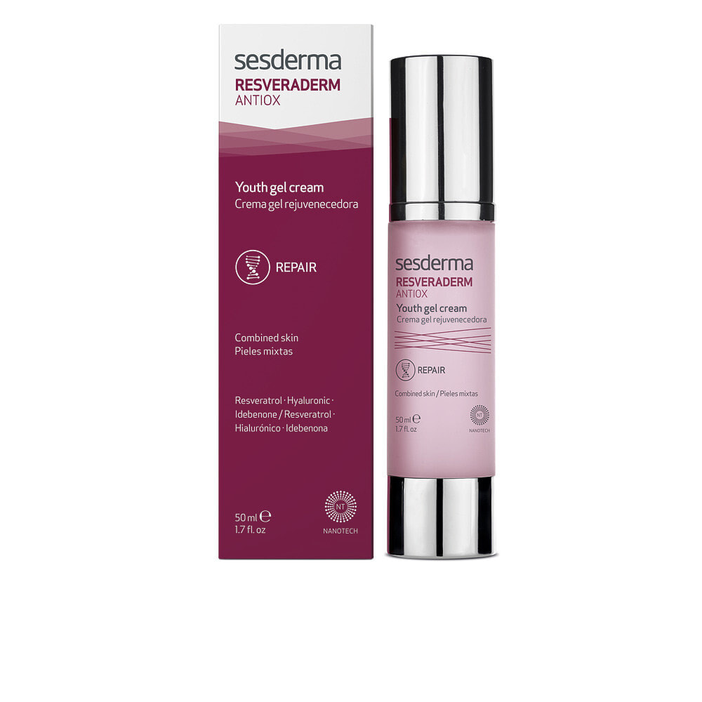 Sesderma Resveraderm Antiox Youth Gel Cream Омолаживающий концентрированный крем для лица 50 мл