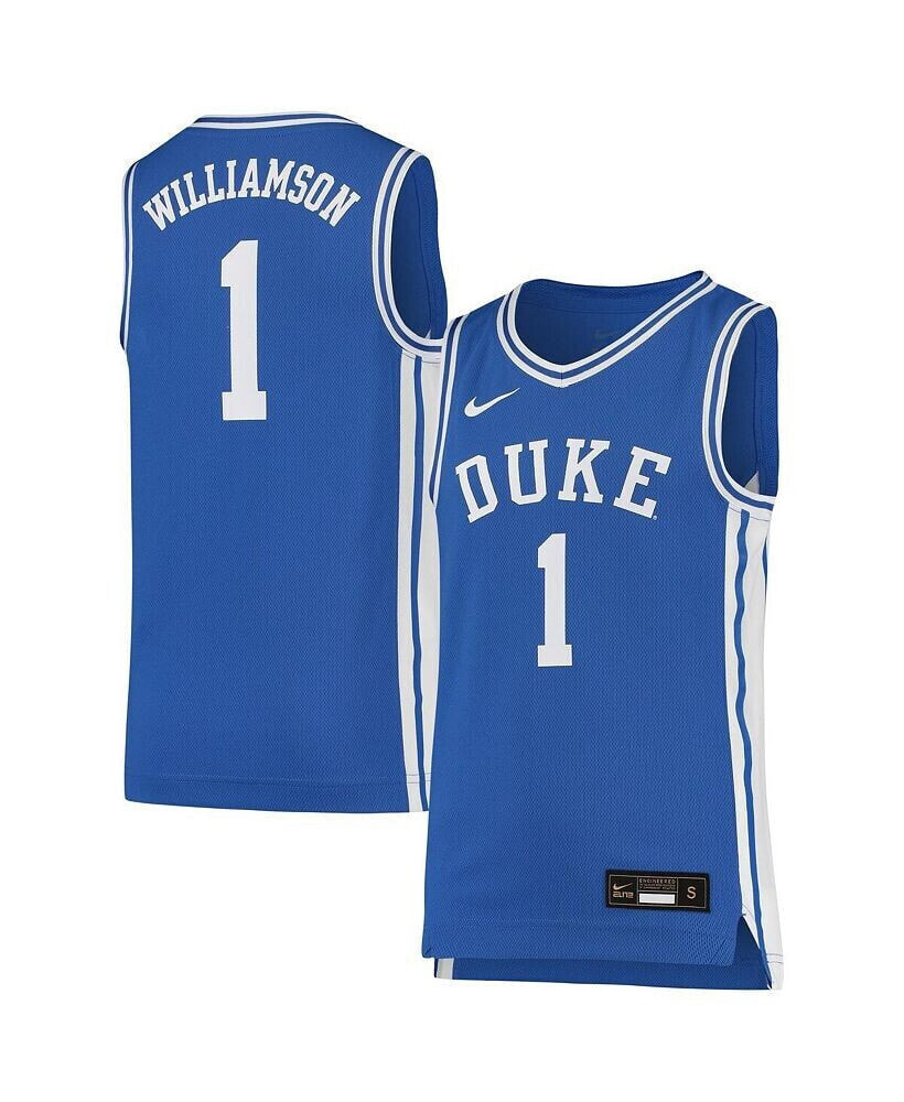 Youth Boys Zion Williamson Royal Duke Blue Devils Replica Basketball Jersey