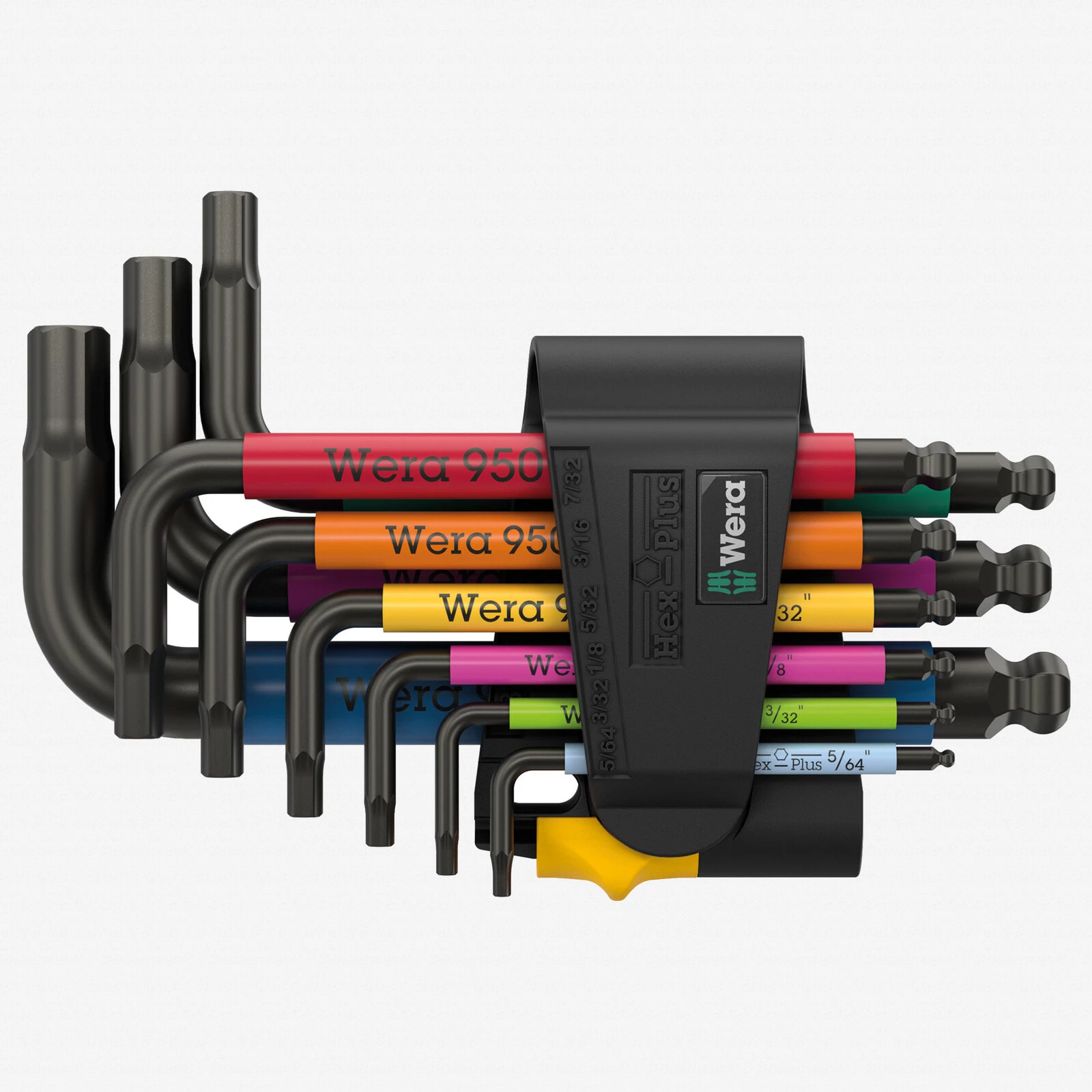 Wera 950/9 Hex-Plus Multicolour Imperial 3 Winkelschlüsselsatz