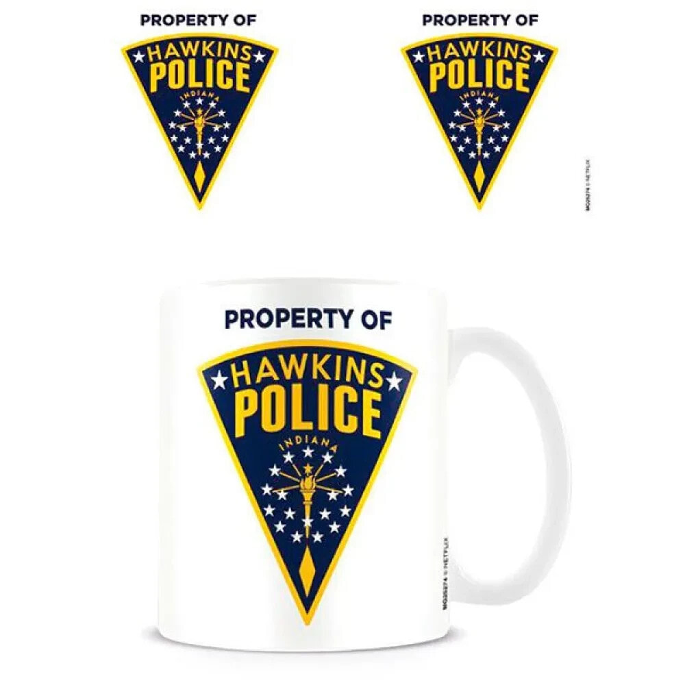 PYRAMID Stranger Things Hawkins Police Badge Mug